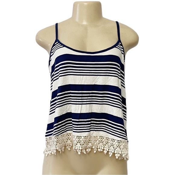 Love Tree‎ Happens Stripe Tank Top - Picture 1 of 6